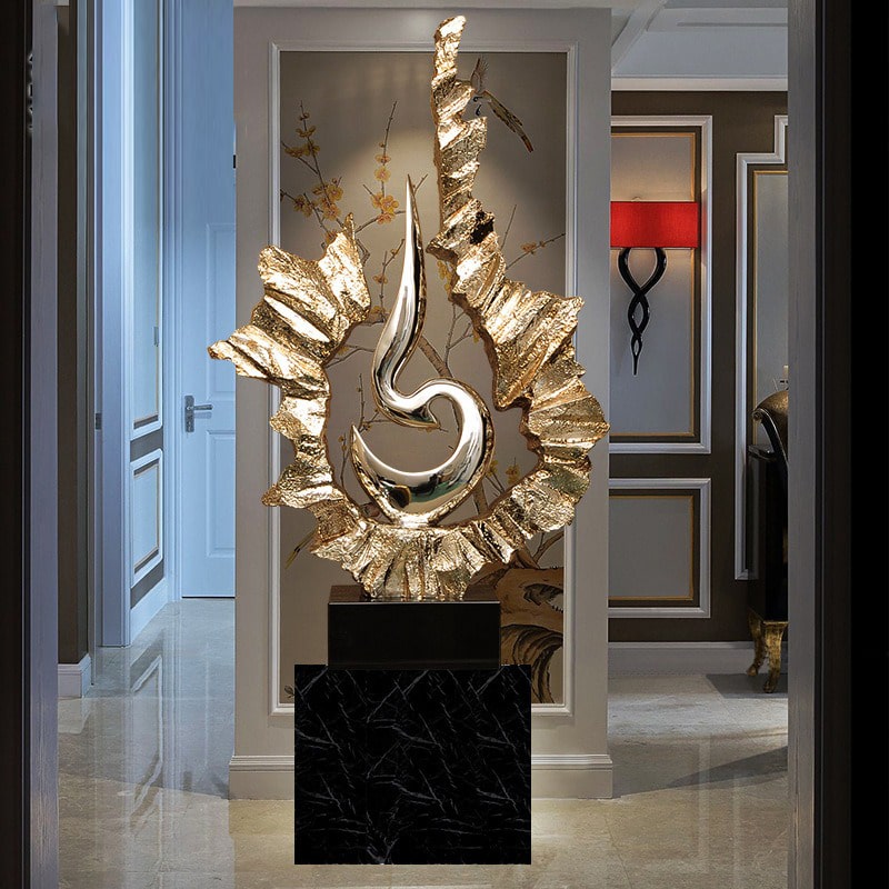 Mô hình trìu tượng trang trí biệt thự cao cấp