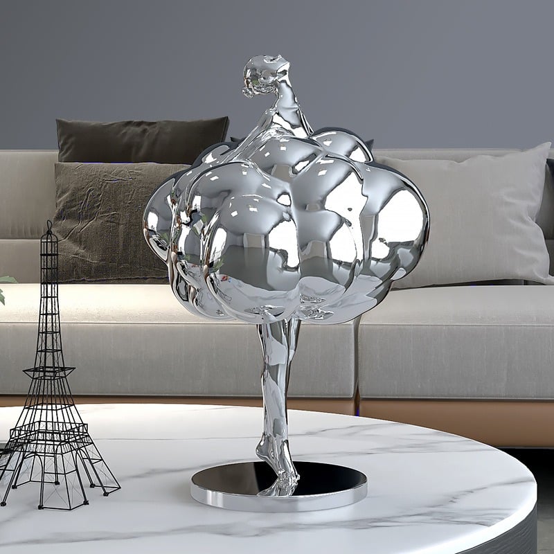 Tượng cô gái múa ballet nghệ thuật