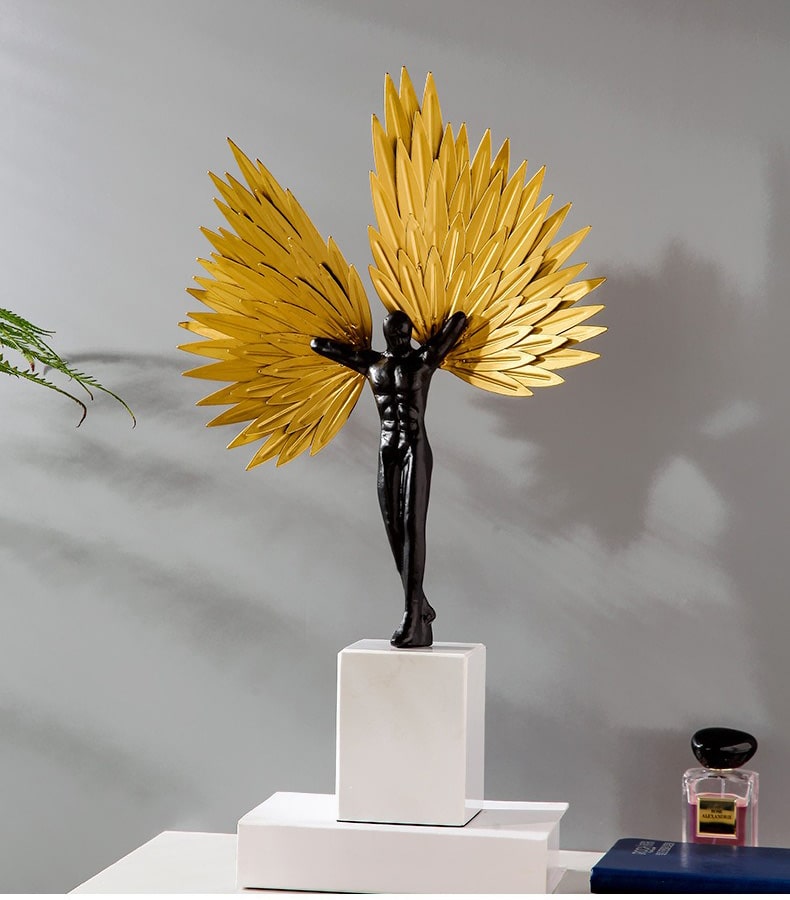 Tượng nam thần đồ decor để bàn