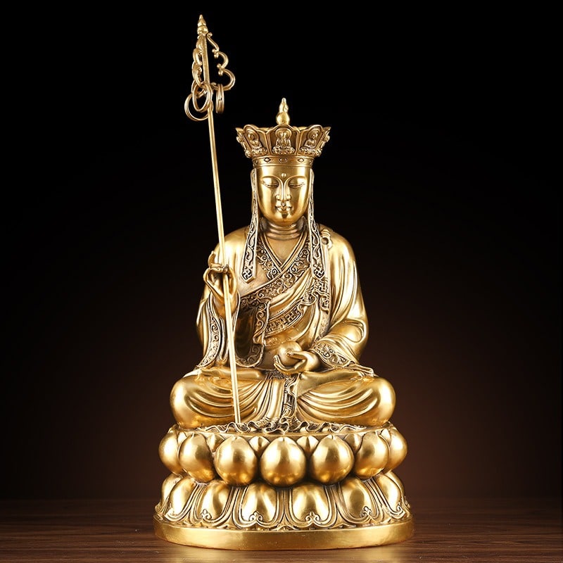 Địa tạng Bồ Tát bằng đồng