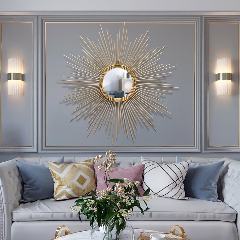 Gương mặt trời phong cách hiện đại