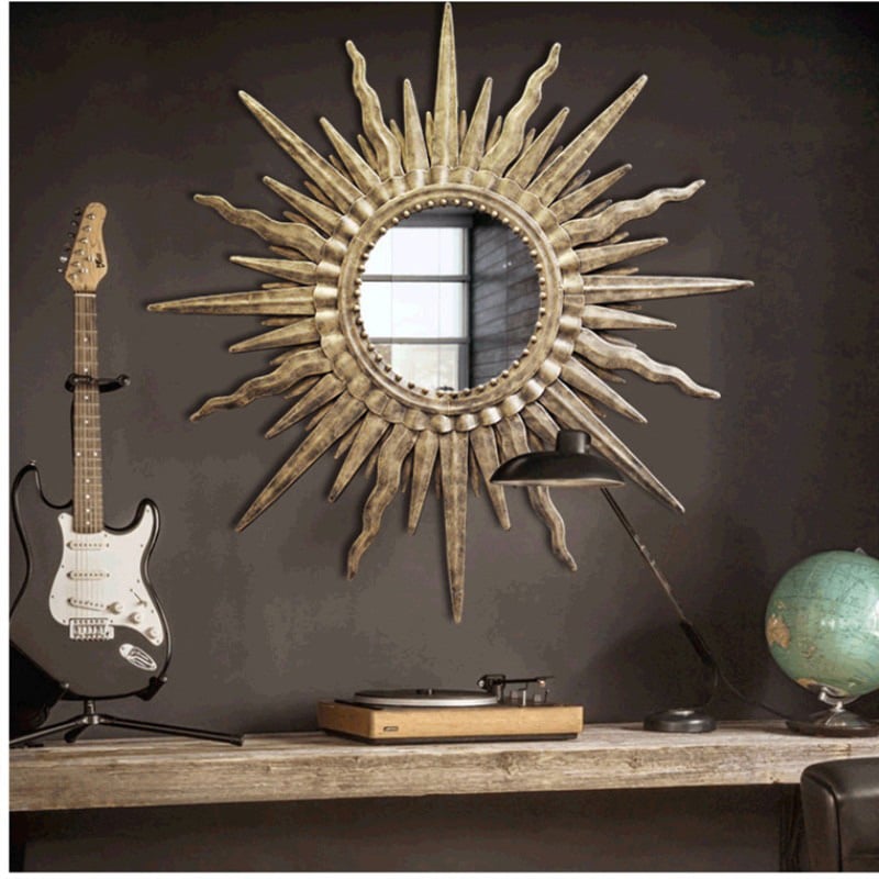 Gương mặt trời phong cách cổ điển