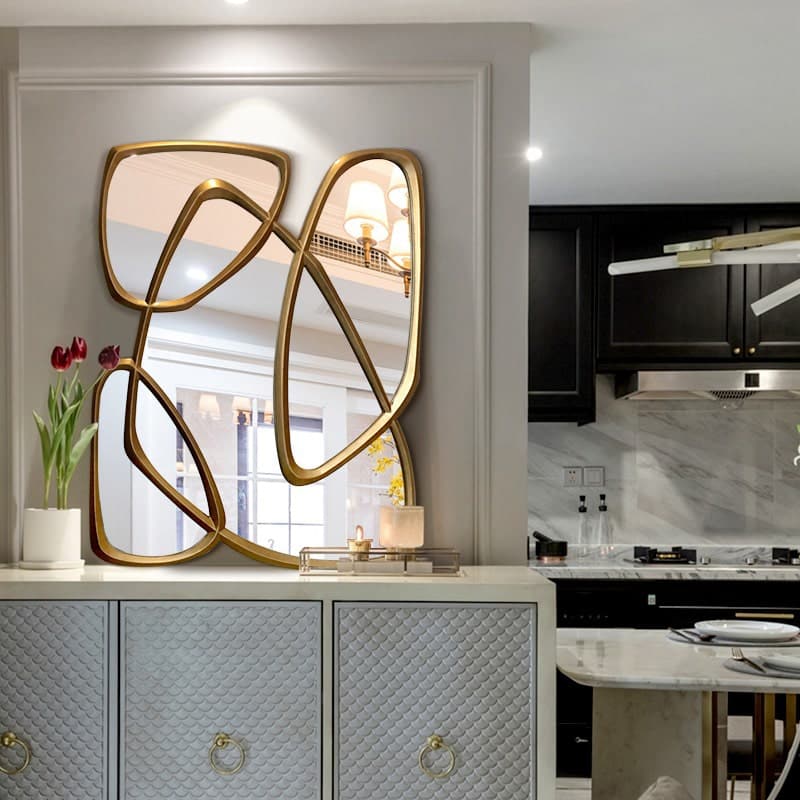 Gương nghệ thuật treo tường sáng tạo