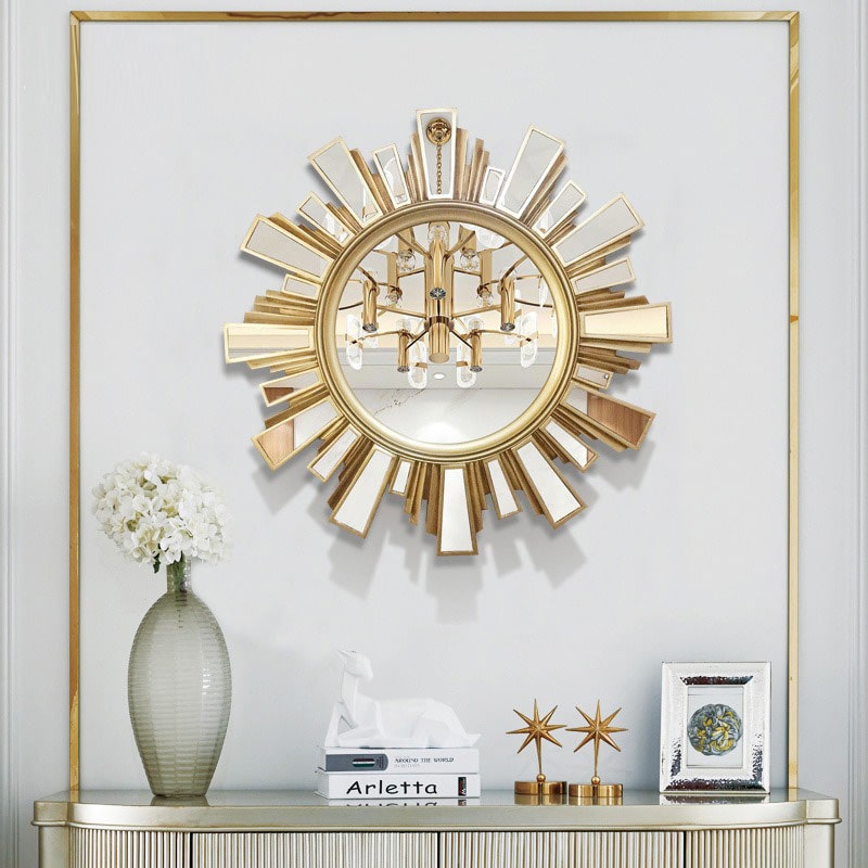 Gương treo tường decor sáng tạo