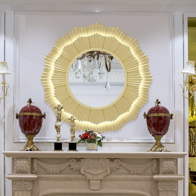 Gương trang trí nhà hàng