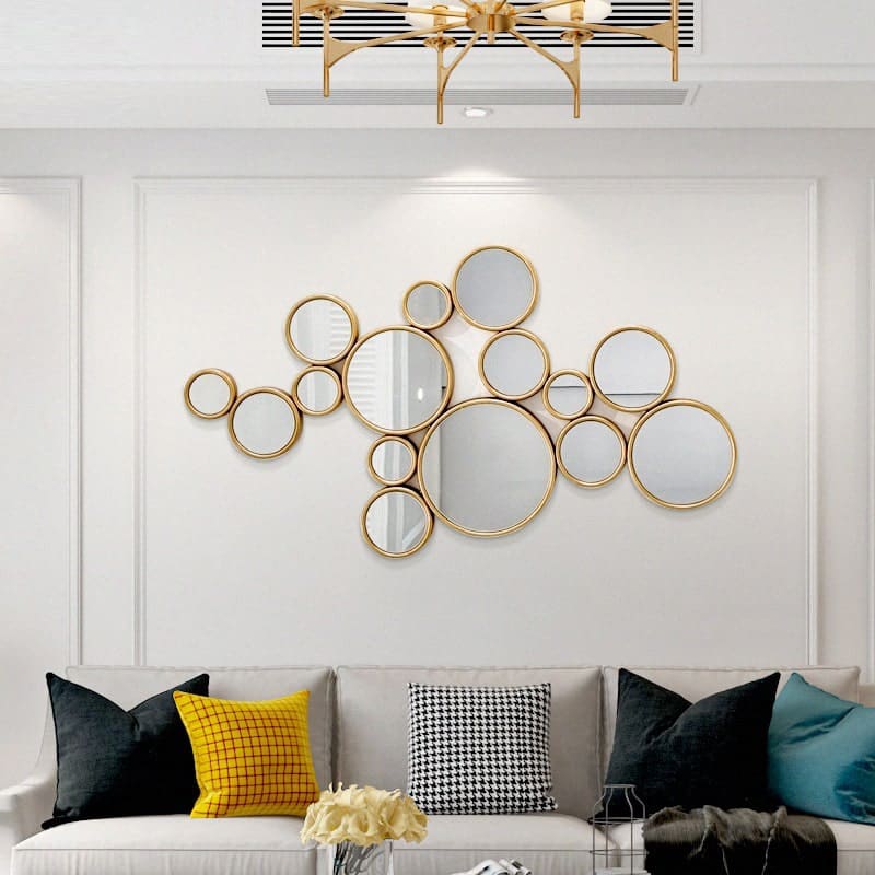 Phù điêu gương treo tường độc đáo