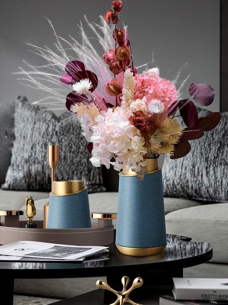 Bình cắm hoa khô trang trí sang trọng Bình cắm hoa khô trang trí sang trọng