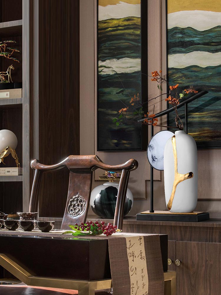 binh-hoa-gom-su 6 Bình hoa gốm sứ nghệ thuật trang trí bàn trà