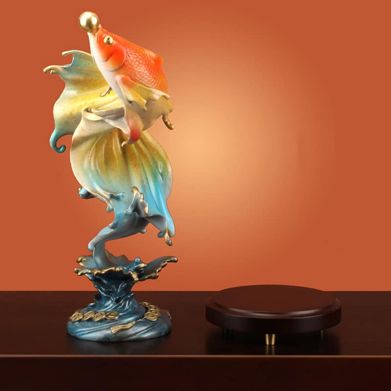 Cá rồng nghệ thuật mang ý nghĩa tốt đẹp