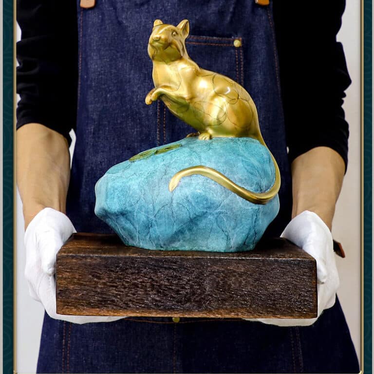 Chuột tiền vàng tài lộc Chuột tiền vàng tài lộc