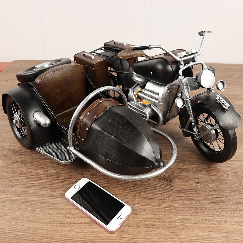 Mô hinh sidecar mỹ được chế tác đặc biệt