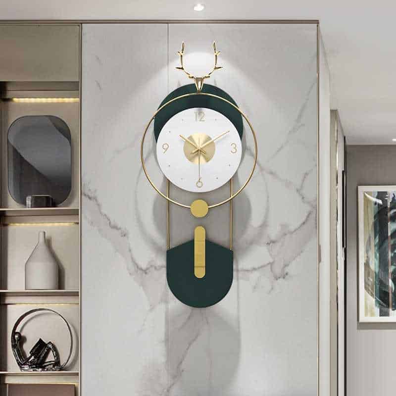 Đồng hồ treo tường hình đầu hươu