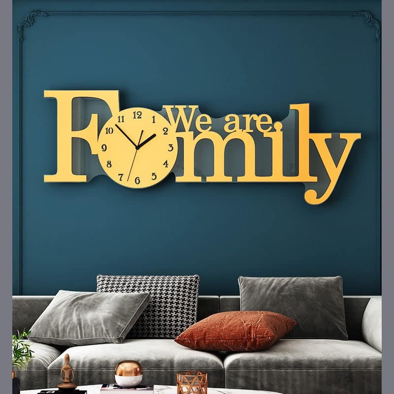 Đồng hồ treo tường Family trang trí