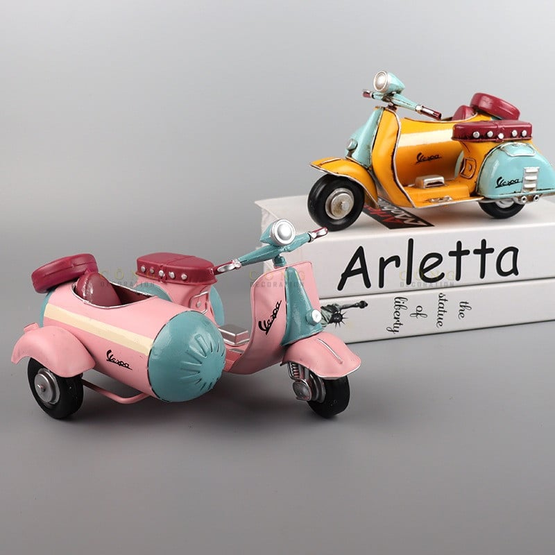 Đồ decor vespa ba bánh