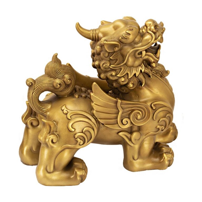 shop-ban-tuong-ty-huu-bang-dong-vang-3 Tượng Tỳ Hưu phong thủy bằng đồng sang trọng