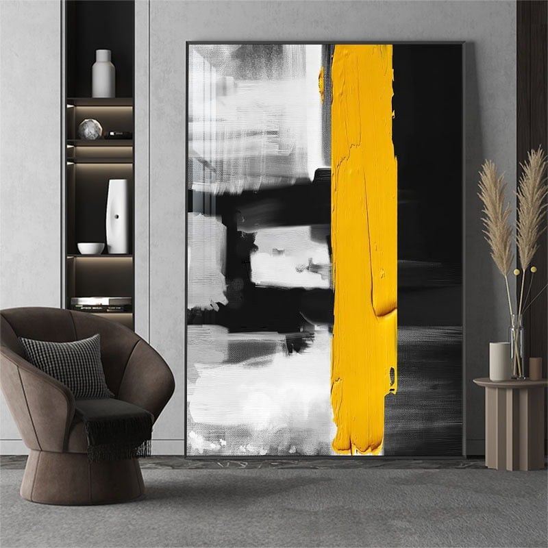 Tranh sơn dầu trừu tượng nghệ thuật