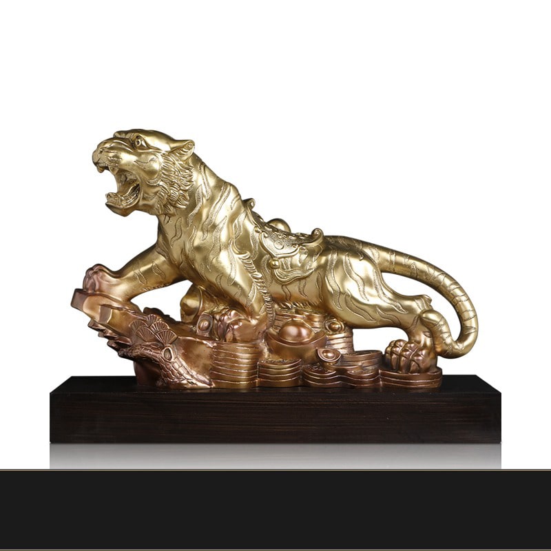 tuong ho-min Tượng hổ bằng đồng