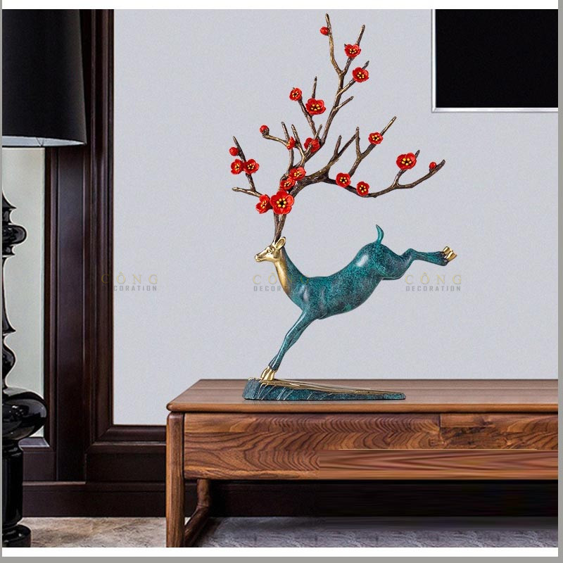 tuong-huou-de-ban-8 Hươu hoa anh đào nghệ thuật