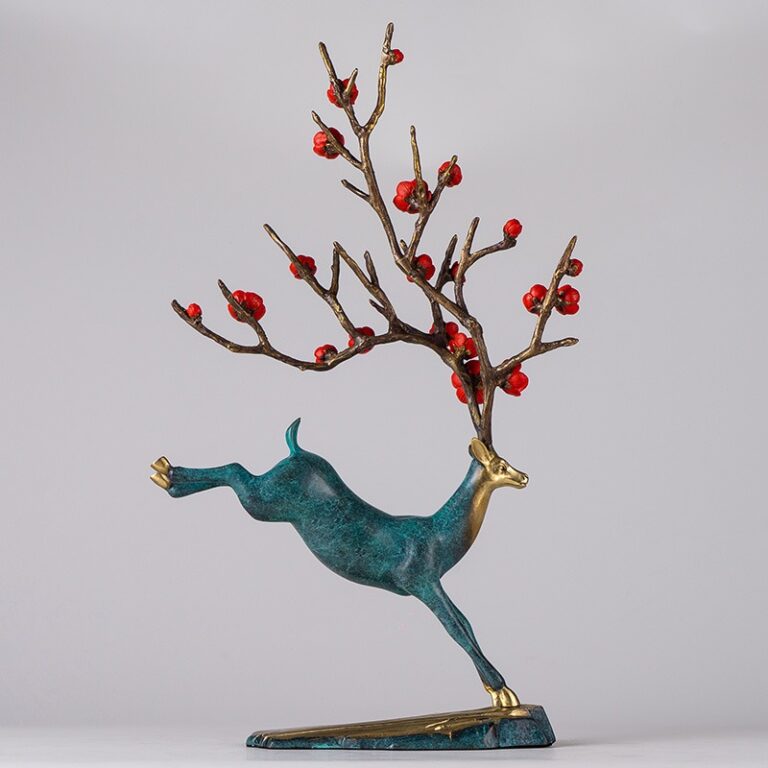 tuong-huou-de-ban-9 Hươu hoa anh đào nghệ thuật