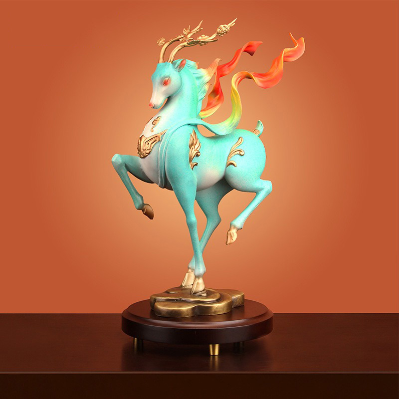 tuong-huou-may-man 1 Tượng hươu phong thủy may mắn