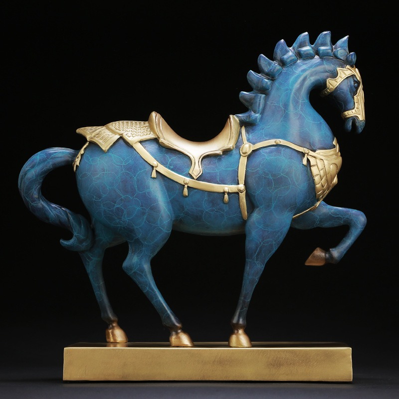 tuong-ngua-xich-tho-bang-dong Tượng Ngựa Xích Thố để bàn cao cấp