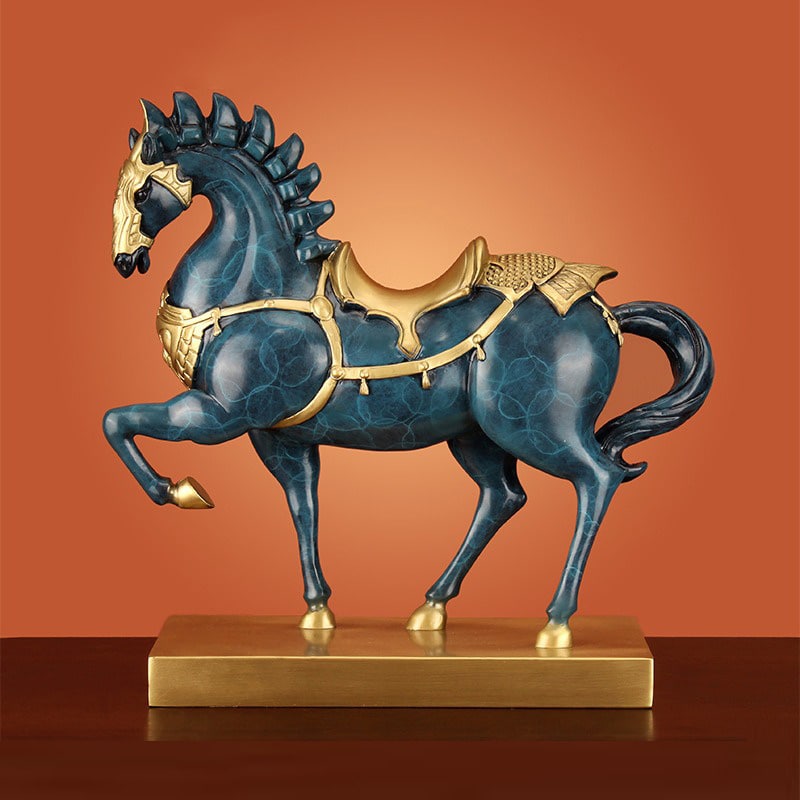 Tượng Ngựa Xích Thố để bàn cao cấp Tượng Ngựa Xích Thố để bàn cao cấp