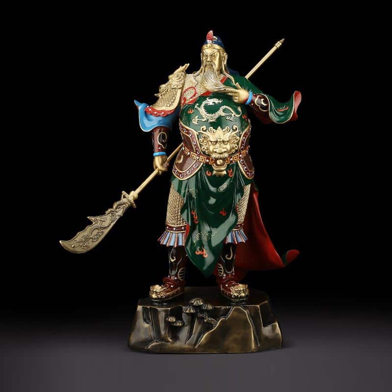 tuong quan cong Tượng Quan Công vuốt râu