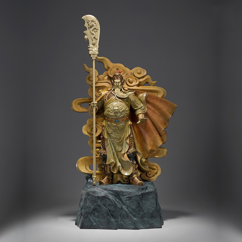 tuong quan van truong dep Tượng Quan Vân Trường bằng đồng