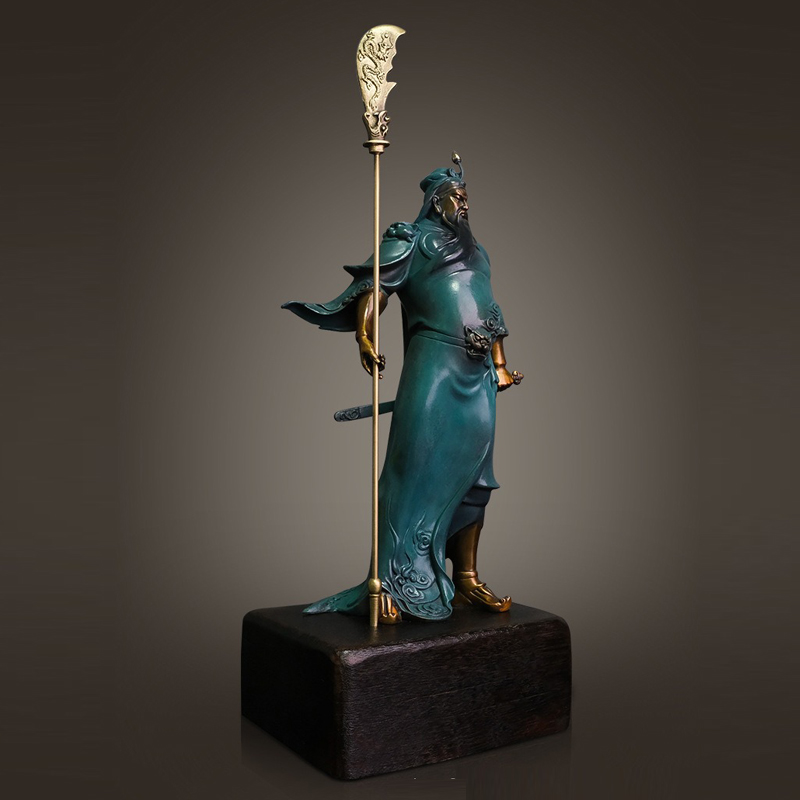 tuong-quan-vu-phong-thuy 3 Tượng Quan Vũ cao cấp bằng đồng