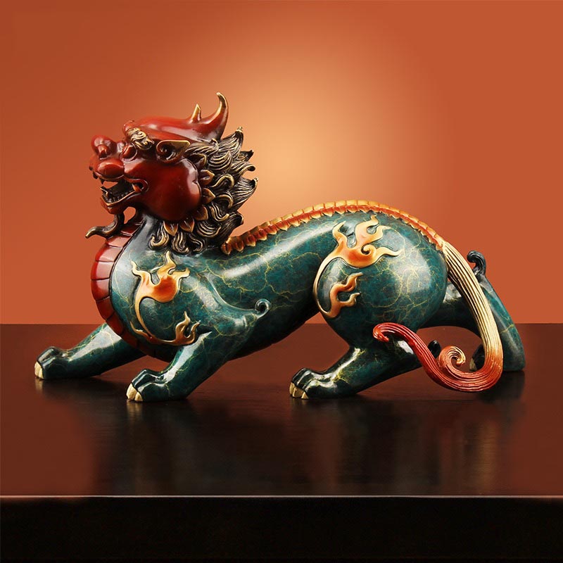 tuong ty huu de ban 1 Mẫu tượng tỳ hưu để bàn làm việc đẹp