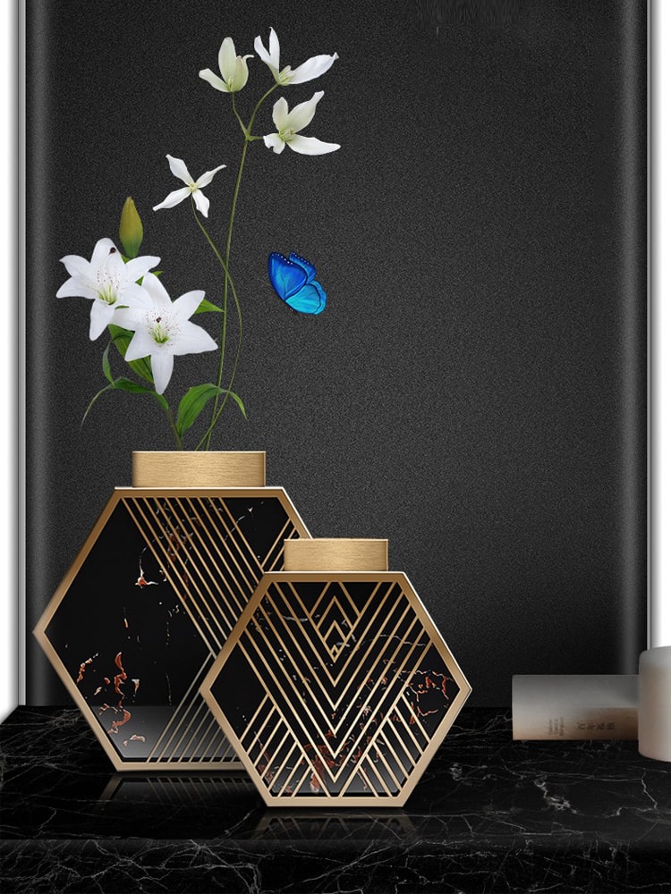 binh-cam-hoa-hinh-luc-giac 2 Bình cắm hoa hình lục giác sang trọng