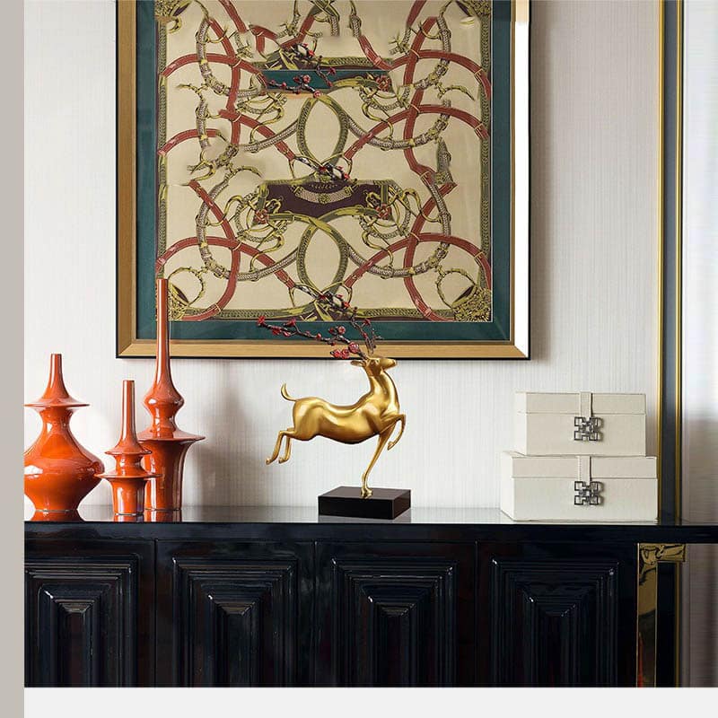 huou-sika-de-ban-bang-dong 5 Hươu Sika để bàn nghệ thuật