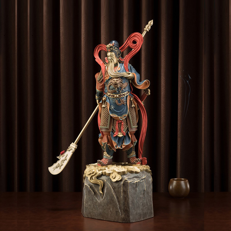 tuong-quan-cong-vuot-rau 3 Tượng Quan Công vuốt râu độc lạ