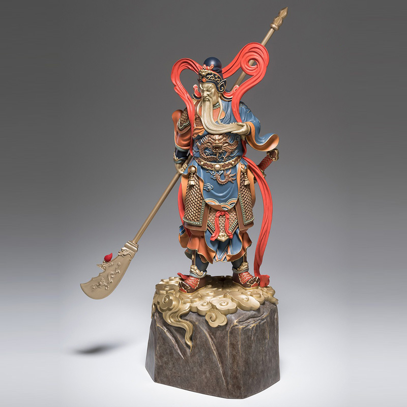 tuong-quan-cong-vuot-rau 4 Tượng Quan Công vuốt râu độc lạ