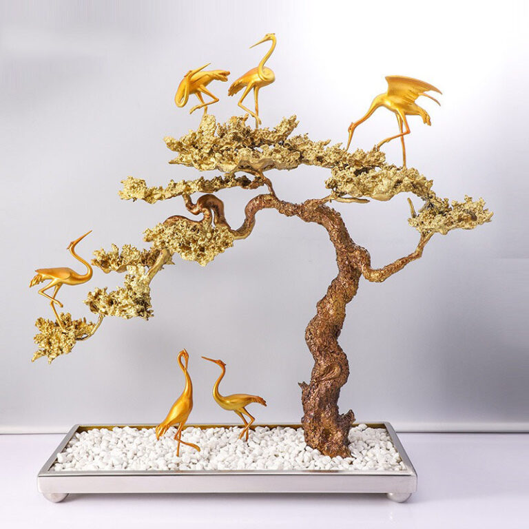 do-decor-cao-cap-bang-dong-canh-dan-co-dao-choi-2 Đàn cò dạo chơi bằng đồng