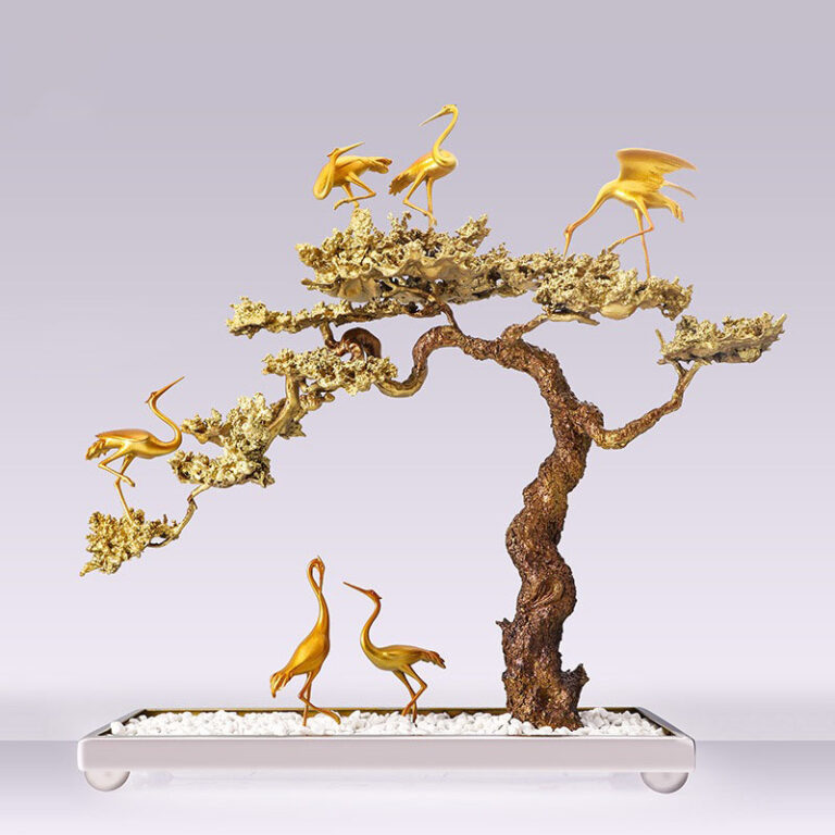 do-decor-cao-cap-bang-dong-canh-dan-co-dao-choi-4 Đàn cò dạo chơi bằng đồng