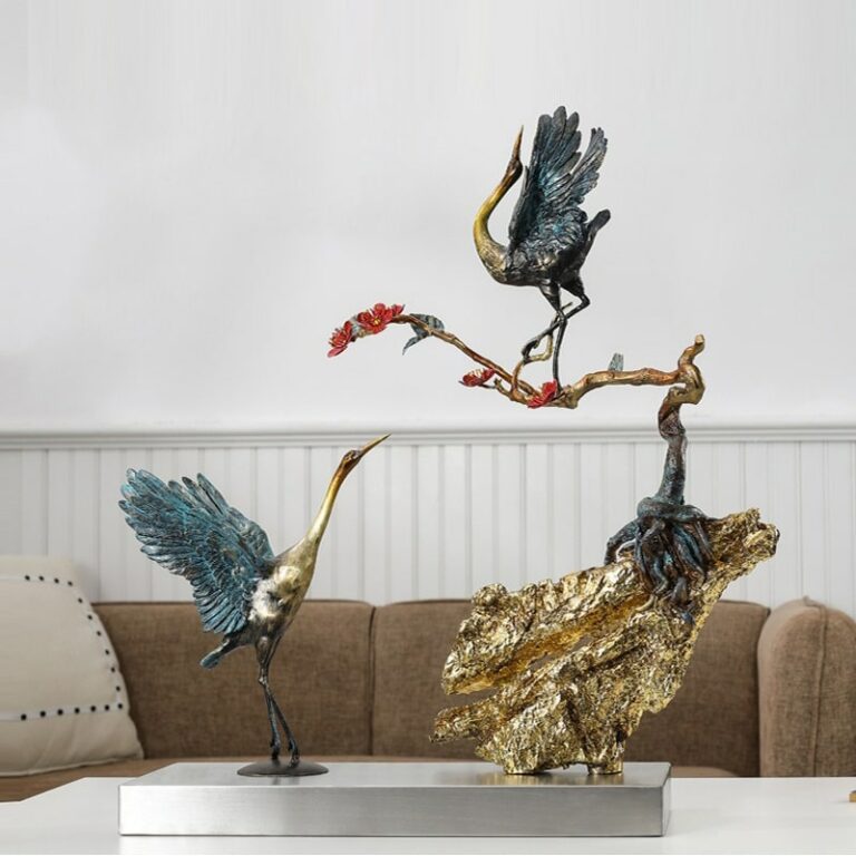 hac-uyen-uong-bang-dong-4 Hạc uyên ương bằng đồng cao cấp