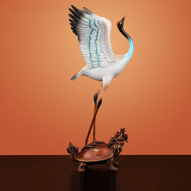 Cặp hạc tiên bằng đồng cao cấp đẹp Cặp hạc tiên bằng đồng cao cấp đẹp
