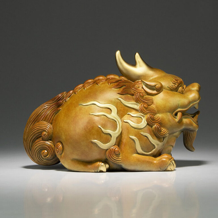 ty-huu-de-ban-lam-viec-dep- Tượng tỳ hưu thiên lộc bằng đồng mẫu để bàn làm việc