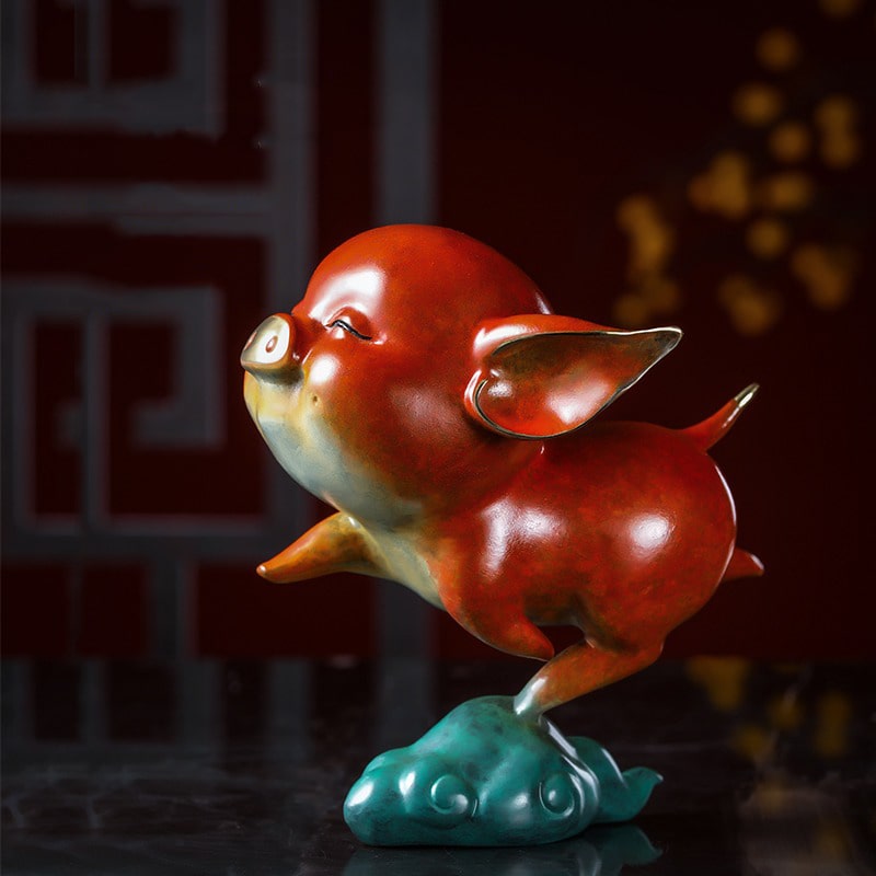 tuong-heo-bay-3 Tượng heo bay