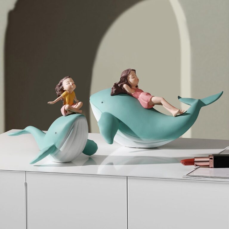 Tượng cá voi chất liệu cao cấp Tượng cá voi chất liệu cao cấp