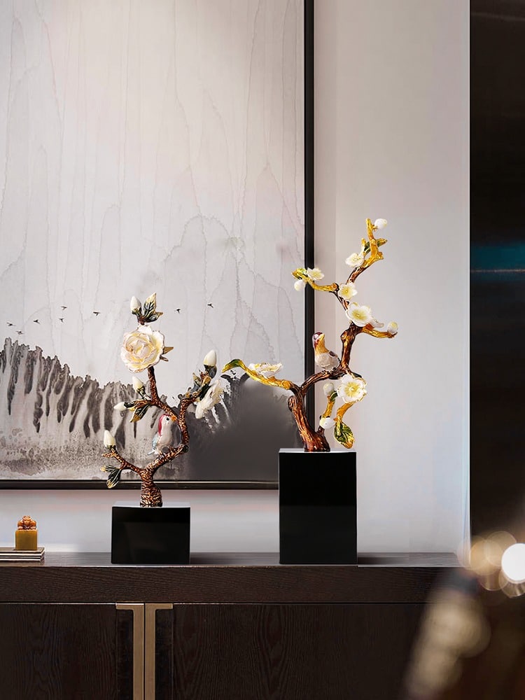 Cành hoa mẫu đơn để bàn CD193 Cành hoa mẫu đơn để bàn CD193