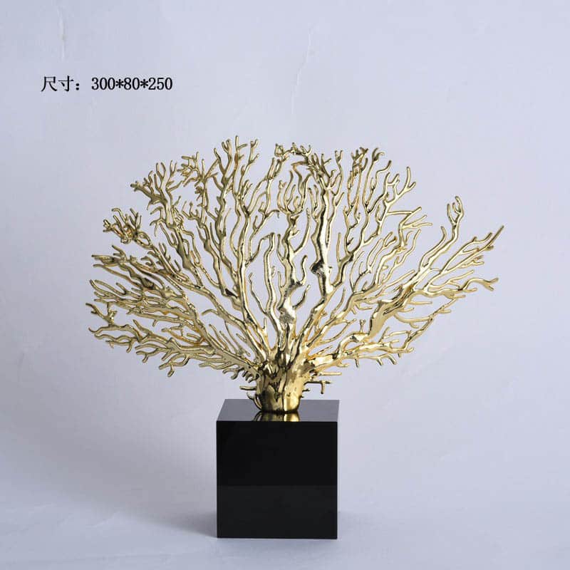 cay kim loai de ca pha le Cây san hô kim loại trang trí nhà đẹp mắt CD184