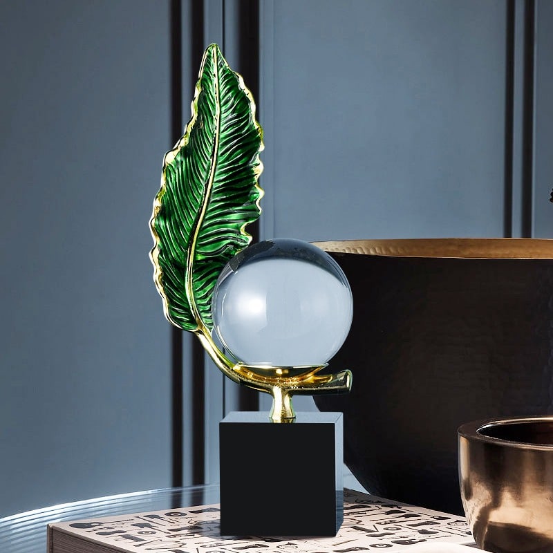 decor-qua-cau-pha-le-trong-suot-4 Decor quả cầu pha lê trong suốt