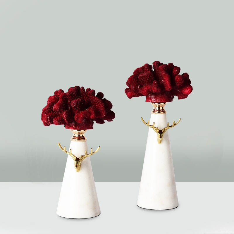 San hô đỏ trang trí phòng khách mới lạ CD196 San hô đỏ trang trí phòng khách mới lạ CD196