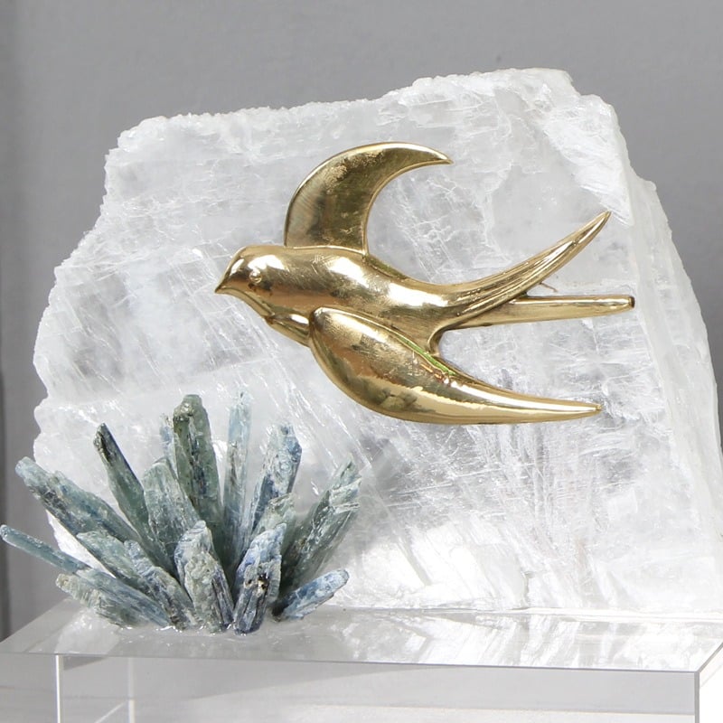 hoa pha le trang tri noi that Mô hình chim én mùa xuân CD73