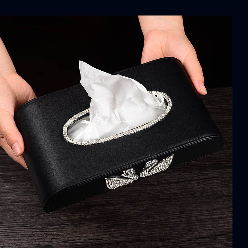 Hộp khăn giấy thiên nga để oto CD657