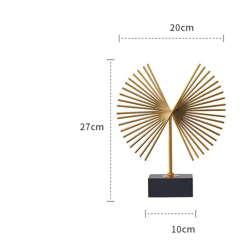 ken bay trang tri 3 Mẫu kèn bay bằng kim loại CD216