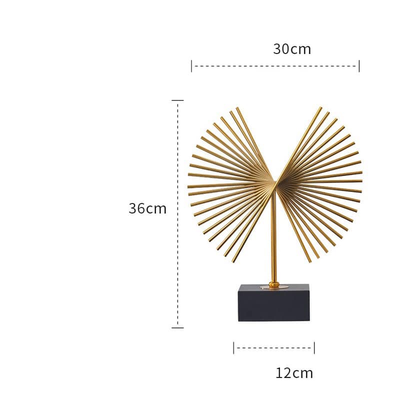 ken bay trang tri 4 Mẫu kèn bay bằng kim loại CD216