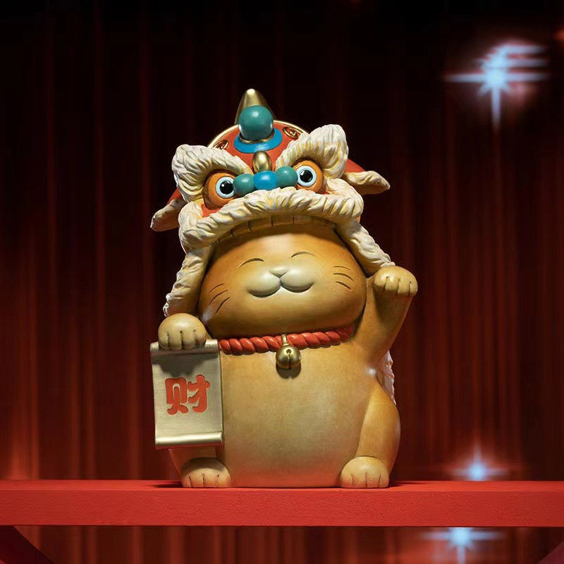 Mèo may mắn mang đến tài lộc cho gia chủ CD877